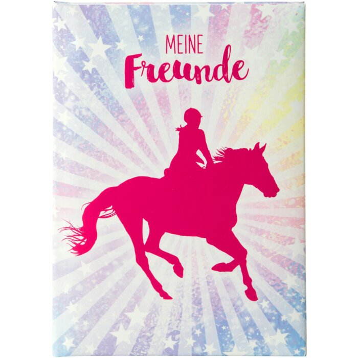 Goldbuch friends book A5 horse friend art print cover 15x21 cm 88 stran