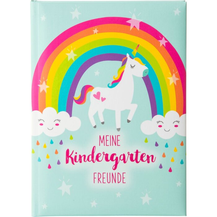 Goldbuch Kindergartenfreundebuch A5 Glücklich 15x21 cm 88 ilustrovaných stran