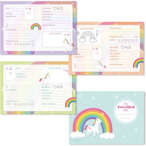 Goldbuch Kindergartenfreundebuch A5 Glücklich 15x21 cm 88 ilustrovaných stran
