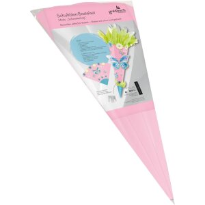 Goldbuch školní sada na výrobu kornoutů z vlnité lepenky motýli 68 cm