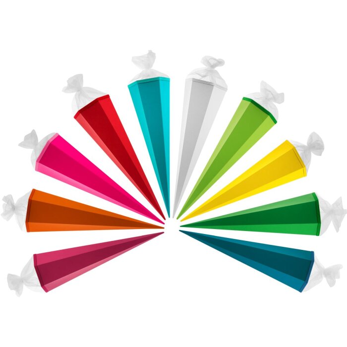 Školní brašna Goldbuch craft 85 cm, 6-hranná, různorodá