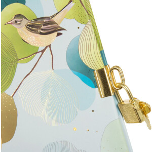 Diář Ginkgo Bird 16,5x16,5 cm