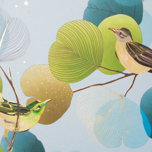 Diář Ginkgo Bird 16,5x16,5 cm