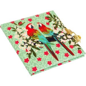 Diář Papoušci 16,5x16,5 cm