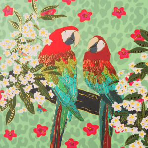 Diář Papoušci 16,5x16,5 cm