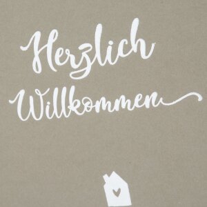 Goldbuch Guestbook Welcome 23x25 cm 176 bílých stran
