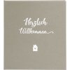 Goldbuch Guestbook Welcome 23x25 cm 176 bílých stran