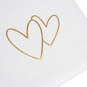 Svatební album Goldbuch XL Cuori 30x31 cm 100 bílých stran