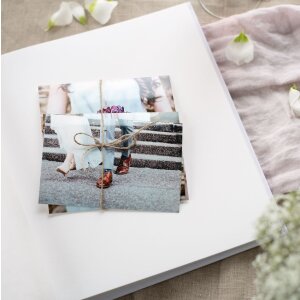 Svatební album Goldbuch XL Cuori 30x31 cm 100 bílých stran