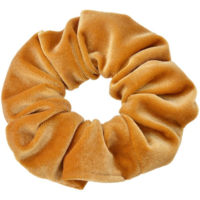 Kravata do vlasů žlutá Ø 10 cm MLHCD0160Y