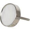Dveřní klika Ø 4 cm bílá 64697