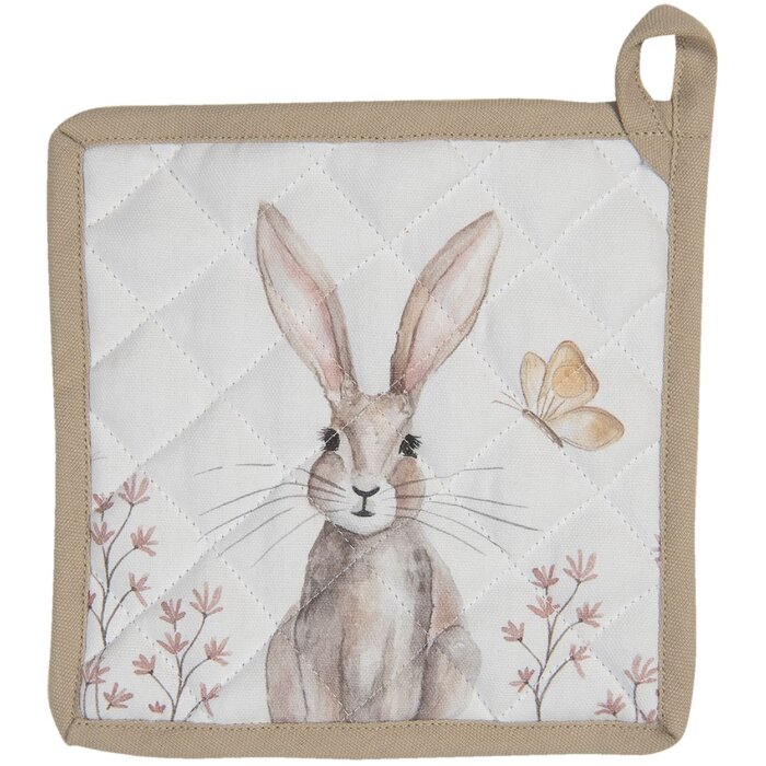 Chňapka Clayre & Eef 20x20 cm béžová REB45