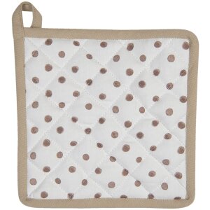 Chňapka Clayre & Eef 20x20 cm béžová REB45