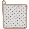 Chňapka Clayre & Eef 20x20 cm béžová REB45