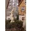 Dekorace králík 4x4x11 cm bílá 6PR3079W