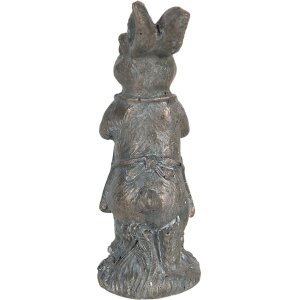 Dekorace králík 4x4x11 cm hnědá 6PR3090CH