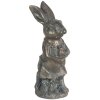 Dekorace králík 4x4x11 cm hnědá 6PR3090CH
