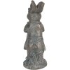 Dekorace králík 4x4x11 cm hnědá 6PR3090CH