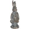 Dekorace králík 4x4x11 cm hnědá 6PR3091CH