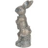 Dekorace králík 6x4x13 cm hnědá 6PR3089CH