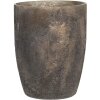 Svícen - Svícen Ø 11x9 cm hnědý 6GL2983