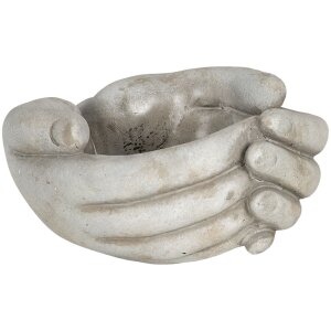 Květináč 18x16x9 cm béžový 6TE0329L