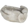 Květináč 18x16x9 cm béžový 6TE0329L