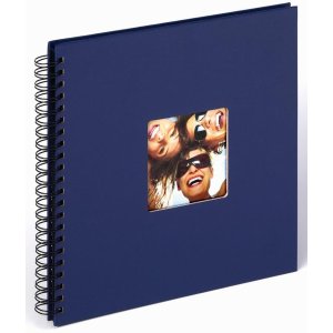Spirálové album Walther Fun blue 30x30 cm 50 černých stran