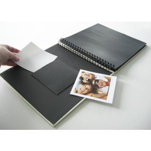 Spirálové album Walther Fun black 30x30 cm 50 černých stran