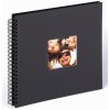 Spirálové album Walther Fun black 30x30 cm 50 černých stran