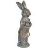 Dekorace králík 10x6x21 cm hnědá 6PR3088CH