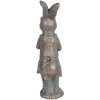 Dekorace králík 10x6x21 cm hnědá 6PR3088CH
