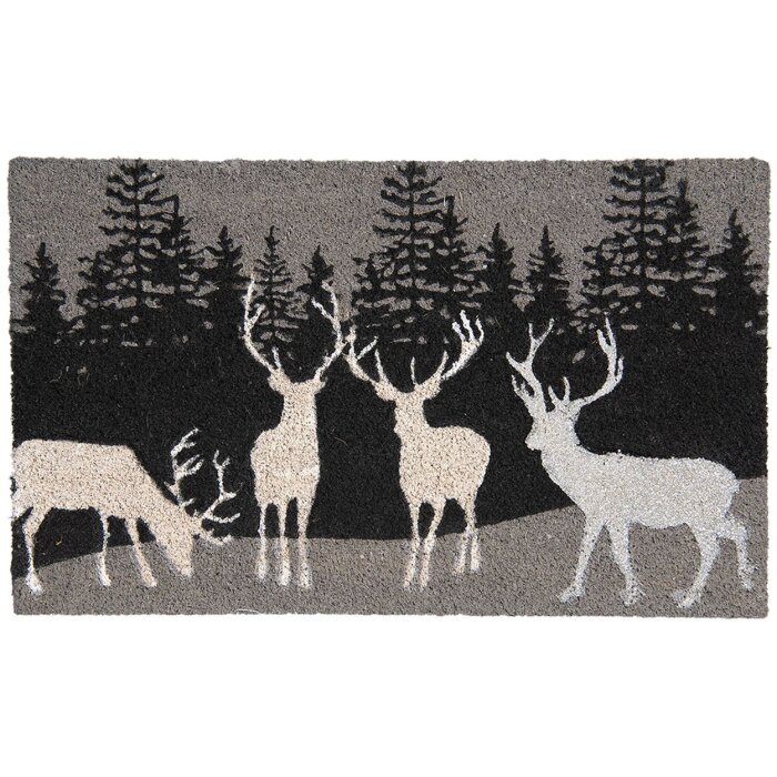 Rohožka 75x45x1 cm šedá MC173
