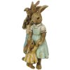 Dekorace králík 8x6x15 cm vícebarevná 6PR3274