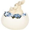 Dekorace králík 14x10x14 cm vícebarevná 6PR3123