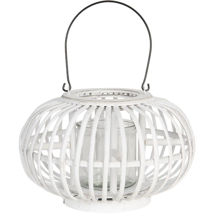 Lucerna Ø 34x21 cm bílá 6RO0485