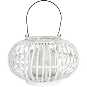 Lucerna Ø 34x21 cm bílá 6RO0485