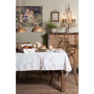 Clayre & Eef REB01 Ubrus 100x100 cm...
