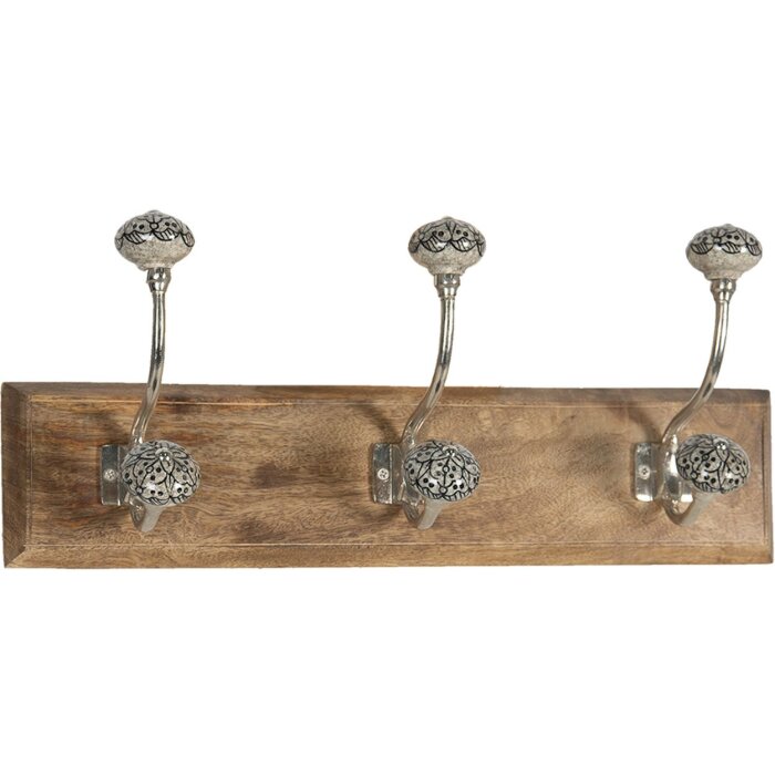 Věšák na kabáty 44x10x17 cm vícebarevný 6H1958