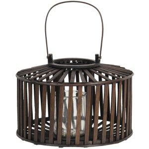 Lucerna Ø 33x24 cm hnědá 6RO0500