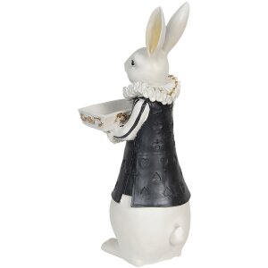 Clayre & Eef Dekorace králičí holčička 6PR3164 Polyresin 15x13x37 cm