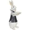 Clayre & Eef Dekorace králičí holčička 6PR3164 Polyresin 15x13x37 cm