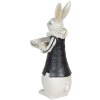 Clayre & Eef Dekorace králičí holčička 6PR3164 Polyresin 15x13x37 cm