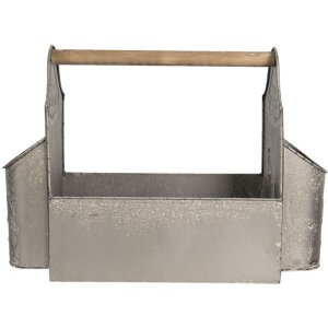 Dekorace Zahradní box na nářadí 50x26x23 cm šedý 6Y3924