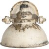 Clayre & Eef 6LMP676 Nástěnné svítidlo 30x21x18 cm Béžová hnědá Iron Vintage