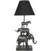 Stolní lampa 32x27x65 cm černá 5LMC0003