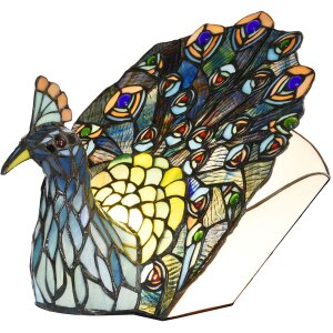 Stolní lampa Tiffany 32x30 cm E14-max 1x40W vícebarevná 5LL-6044
