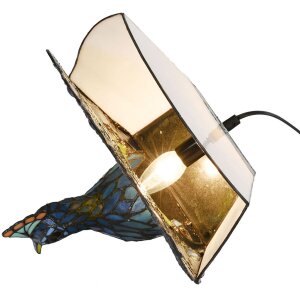 Stolní lampa Tiffany 32x30 cm E14-max 1x40W vícebarevná 5LL-6044