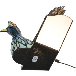Stolní lampa Tiffany 32x30 cm E14-max 1x40W vícebarevná 5LL-6044