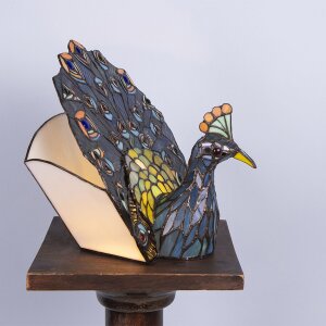 Stolní lampa Tiffany 32x30 cm E14-max 1x40W vícebarevná 5LL-6044